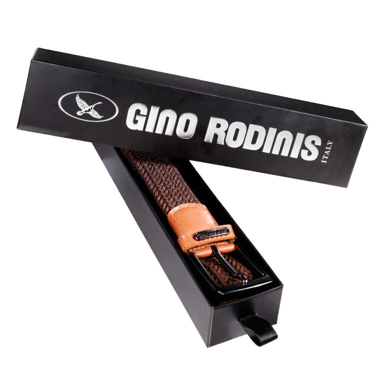 Cinturón Elasticado Café