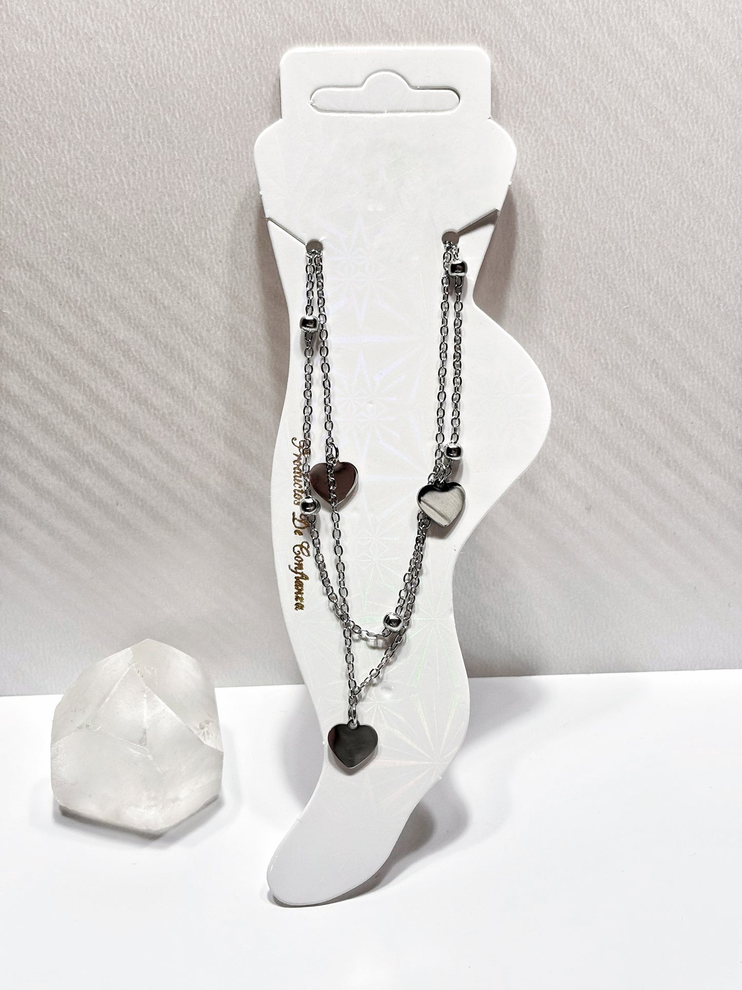 Tobilleras acero inoxidable