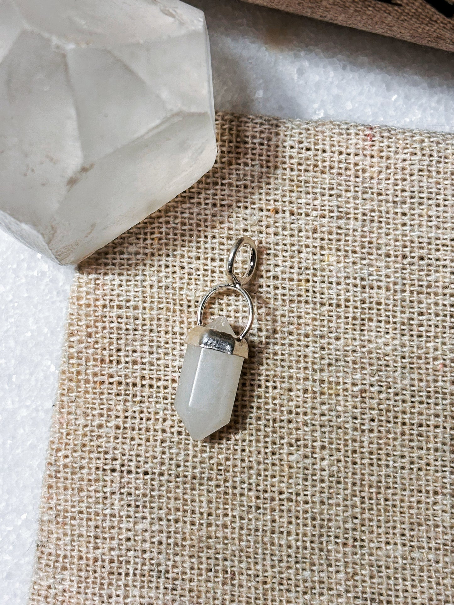 Colgante punta de cuarzo