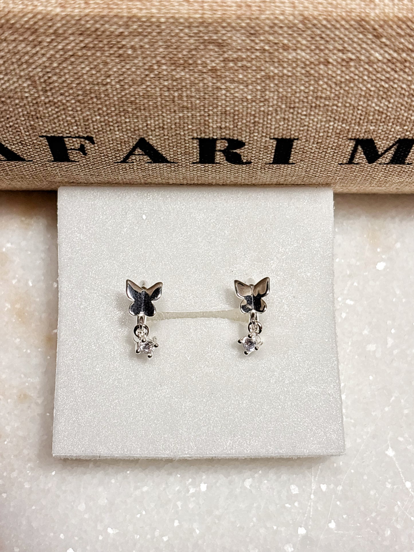 Aros argolla mariposa