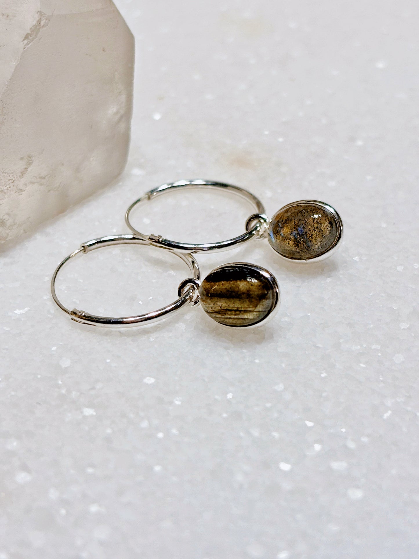 Aros argolla labradorita