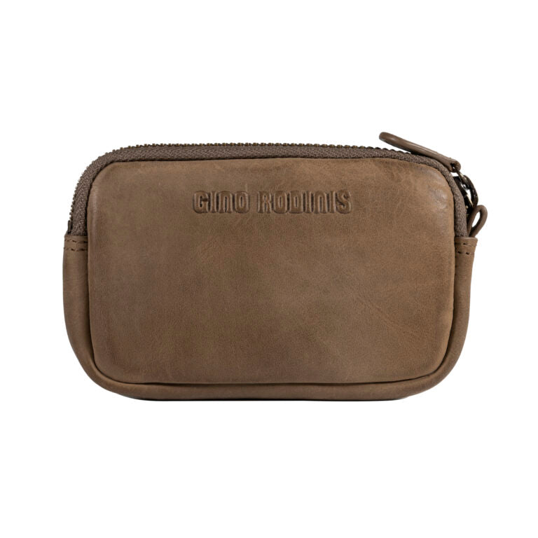 Monedero modelo Texas marrón