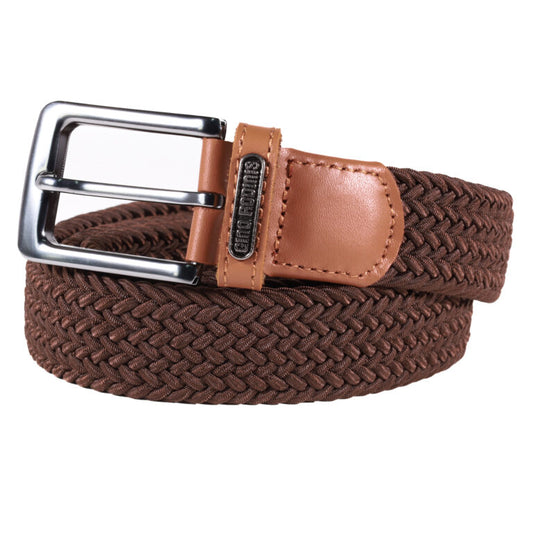 Cinturón Elasticado Café