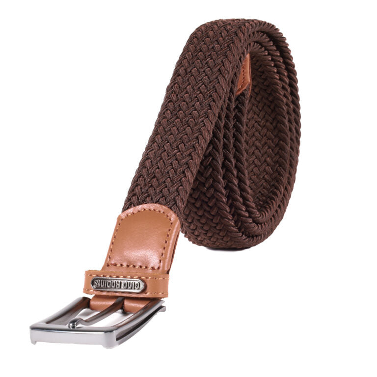 Cinturón Elasticado Café