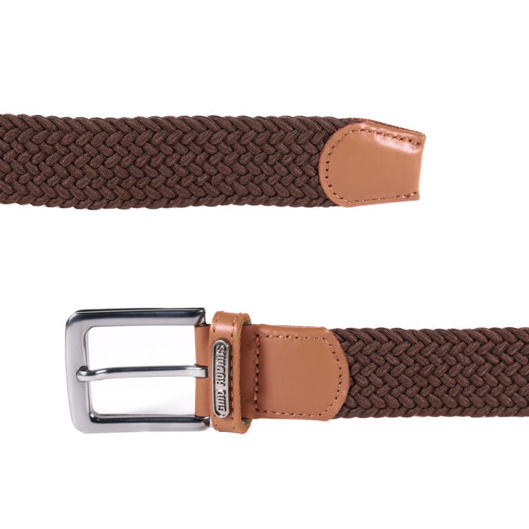 Cinturón Elasticado Café