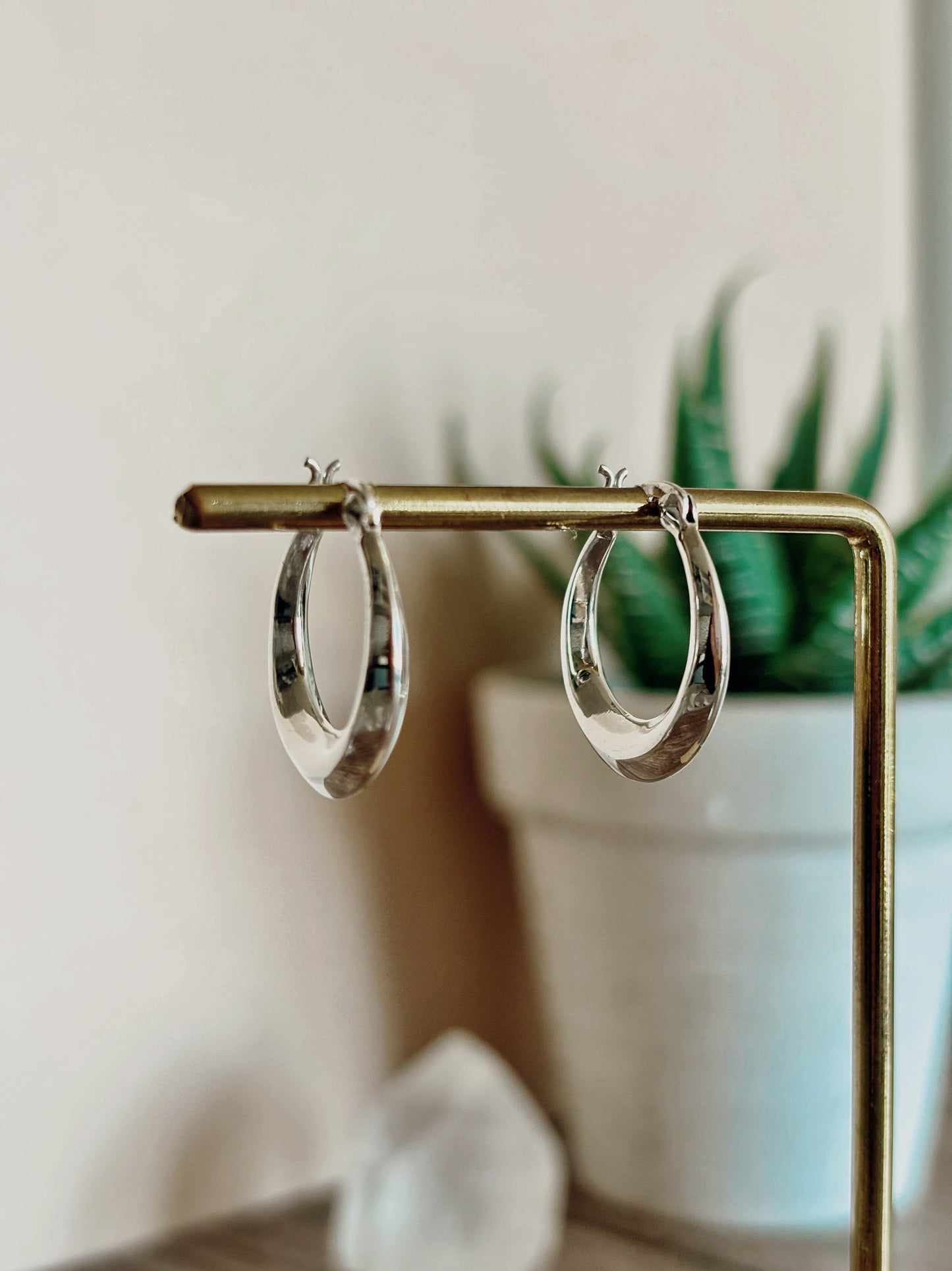 Aro argolla broche criollo 20 mm