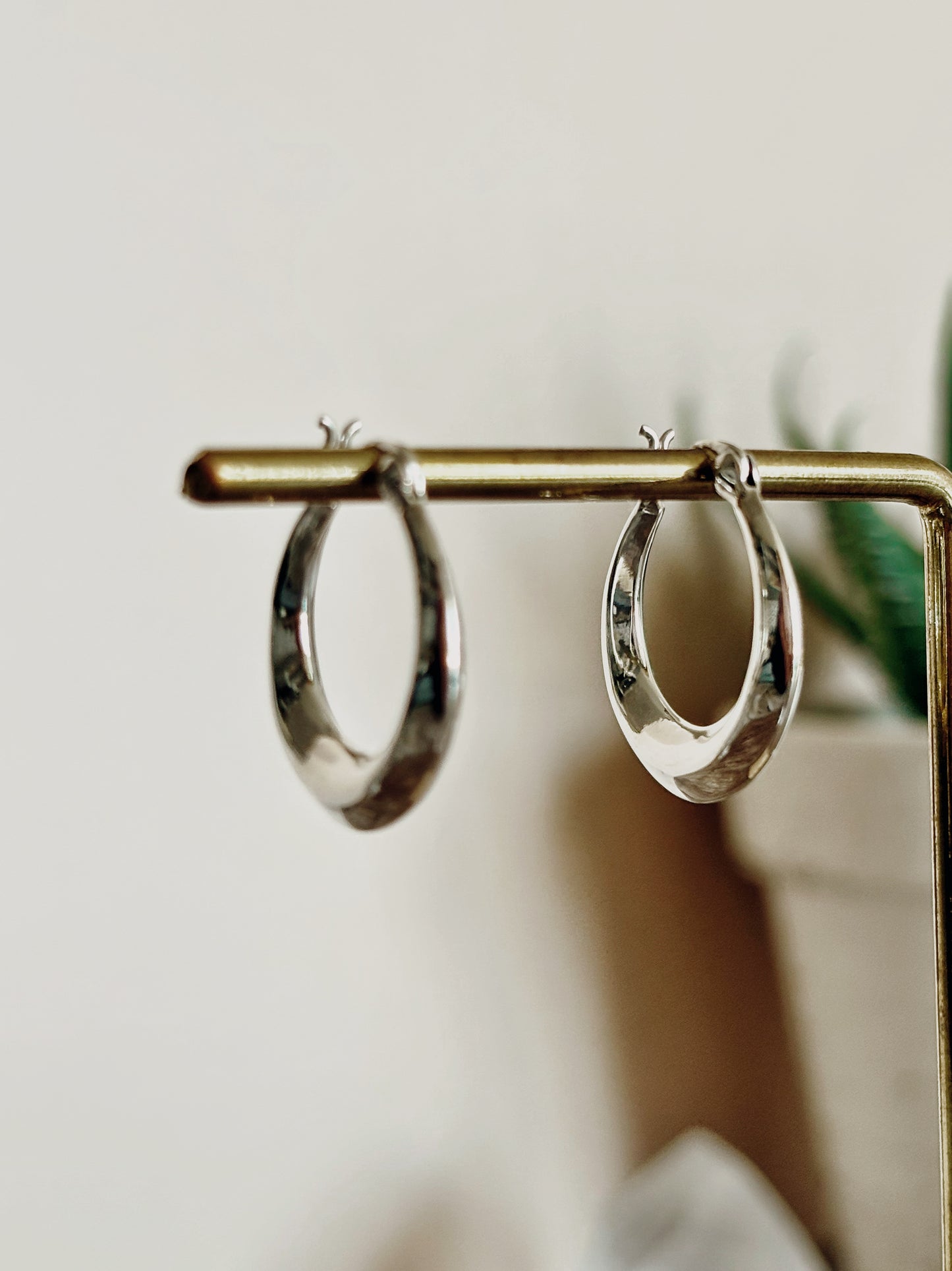 Aro argolla broche criollo 20 mm