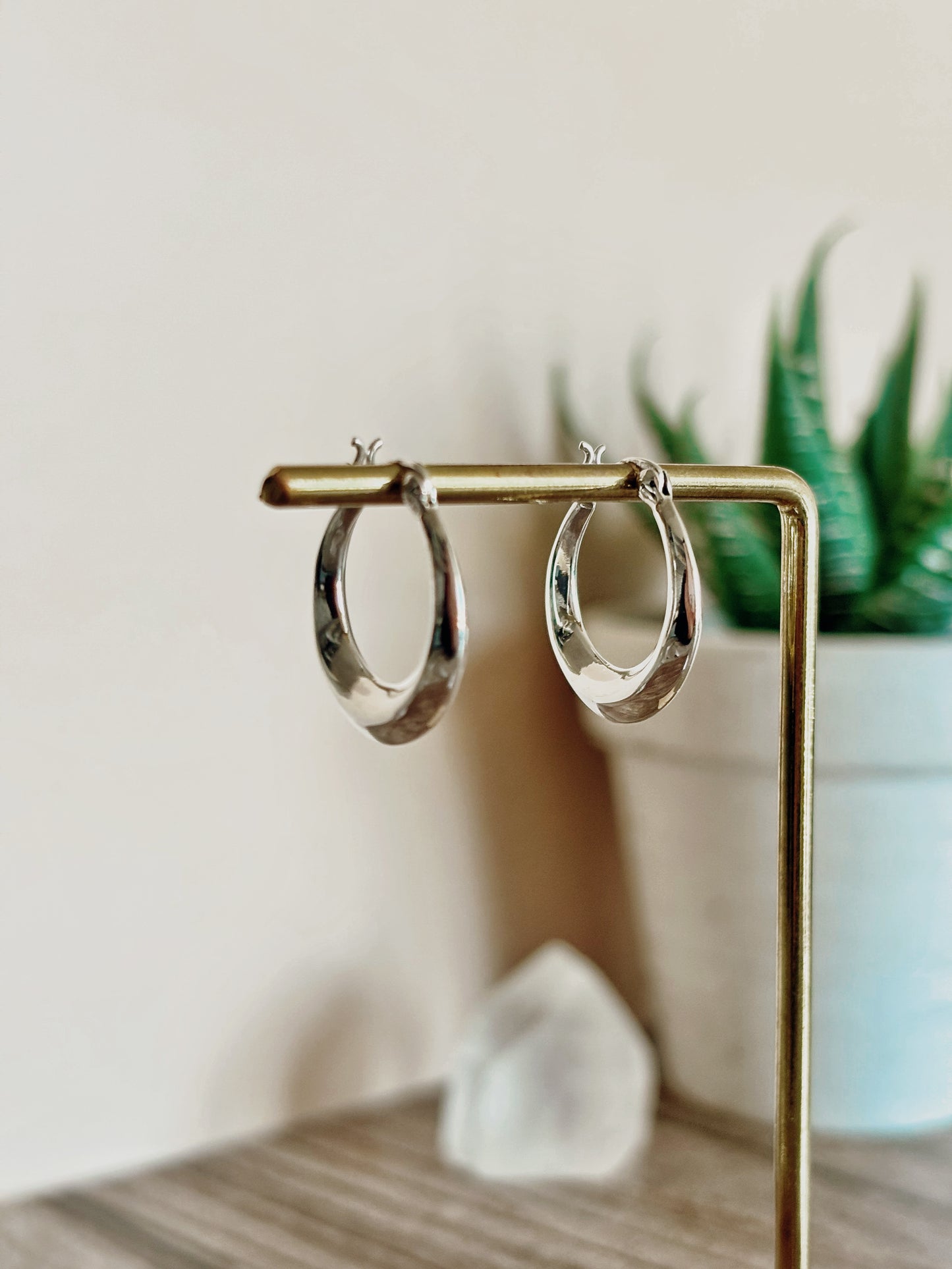 Aro argolla broche criollo 20 mm