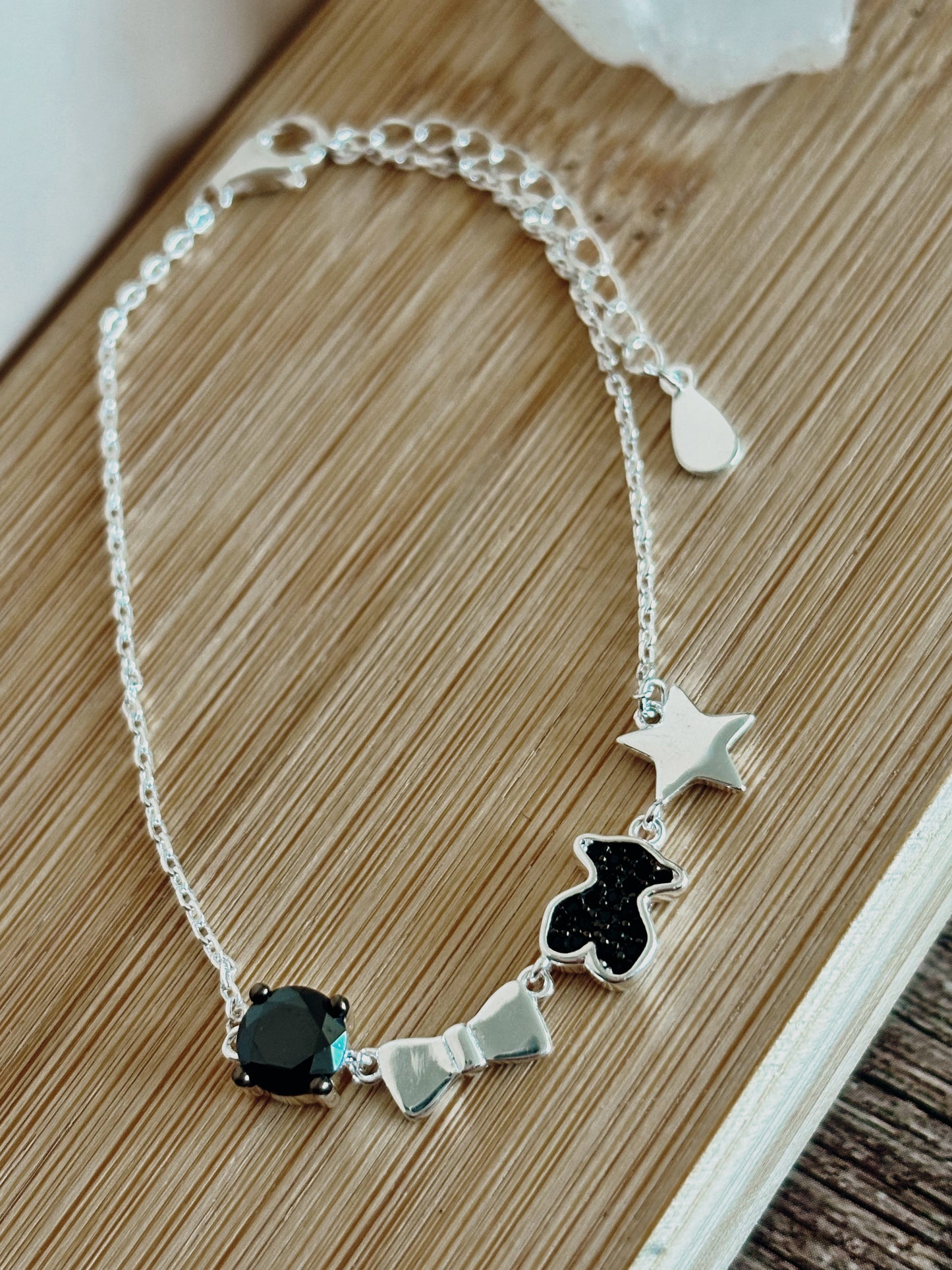 Pulsera microcircones oso negro