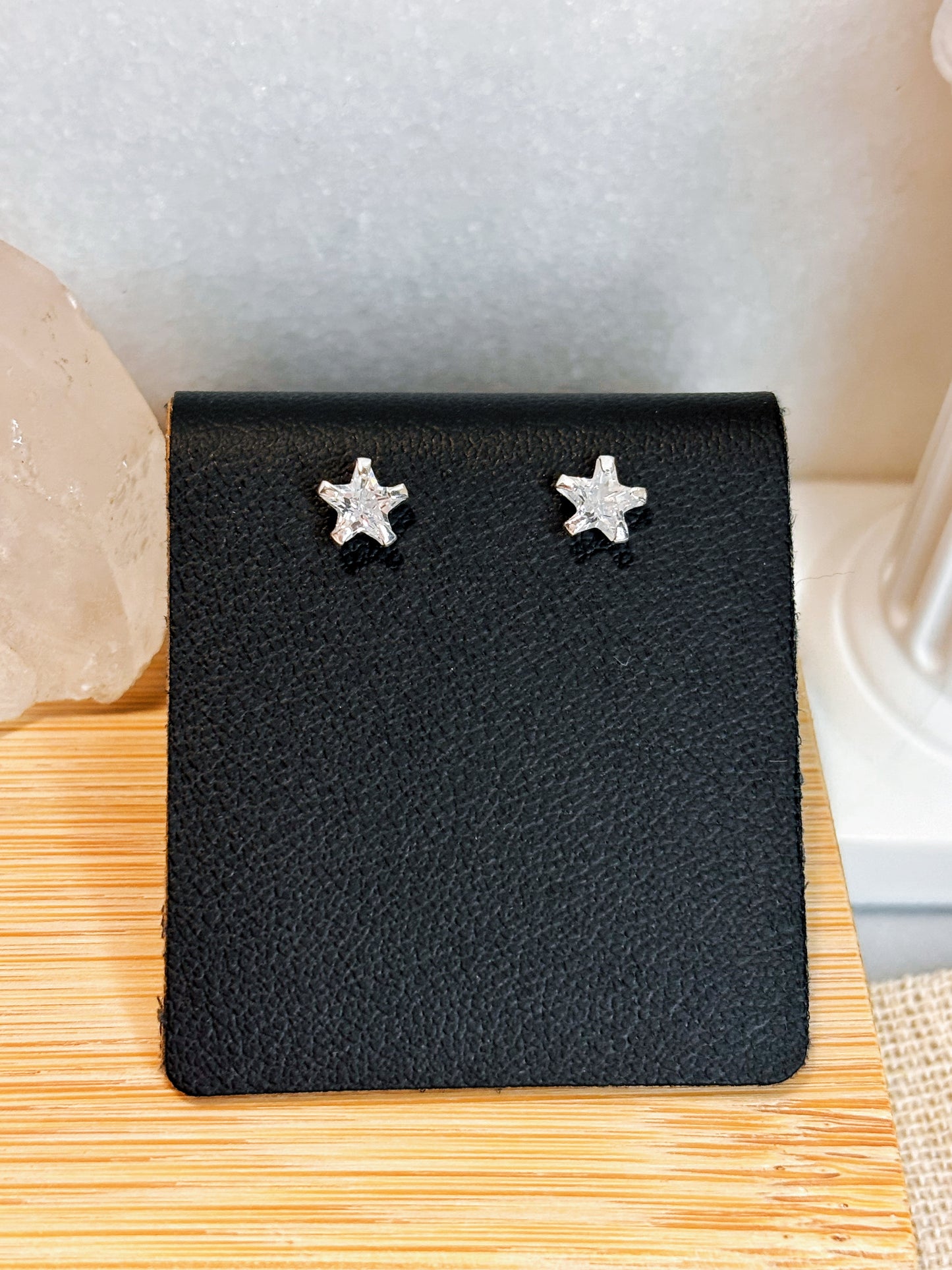 Aros circón estrella