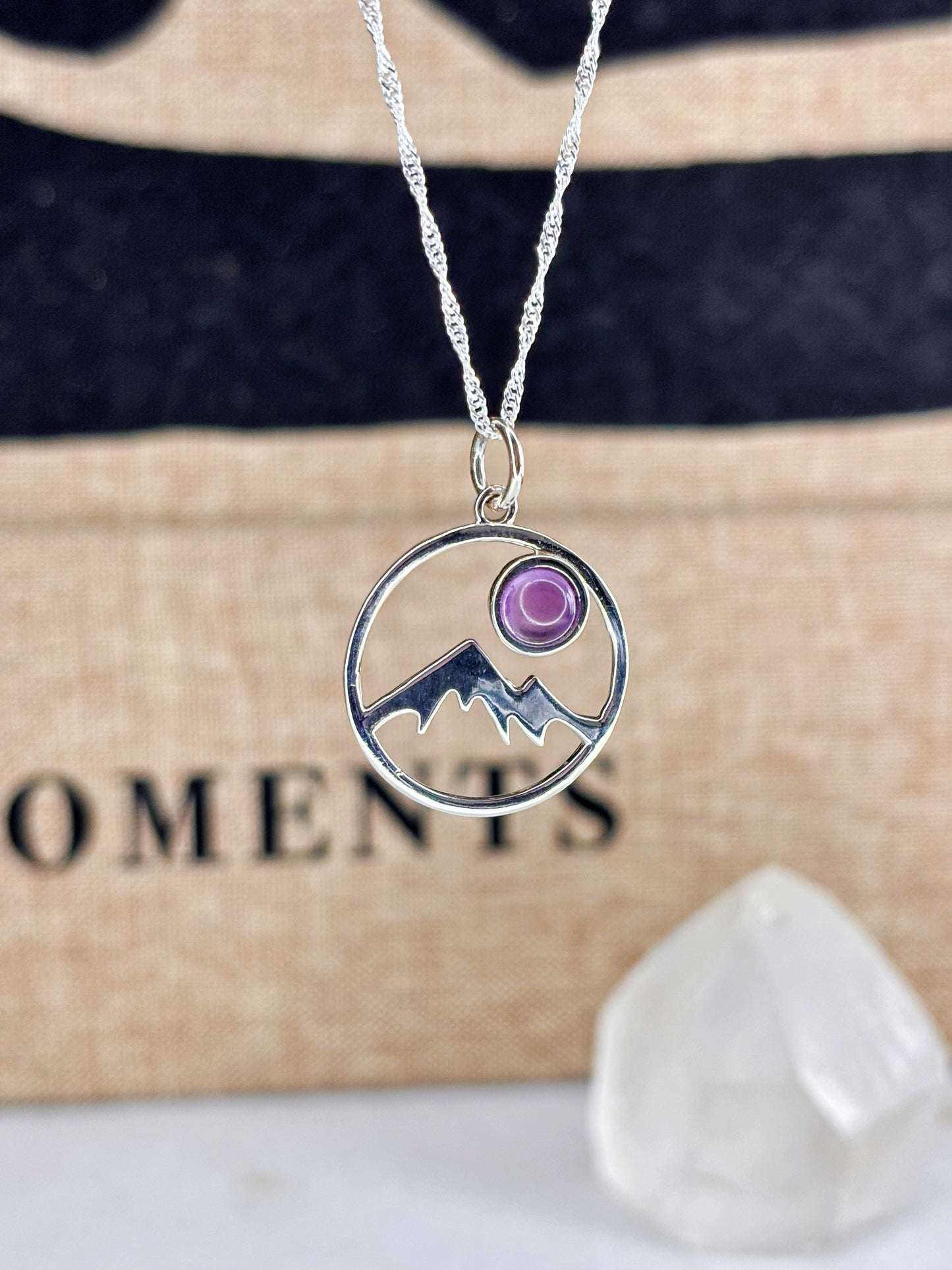 Collar montaña con Amatista