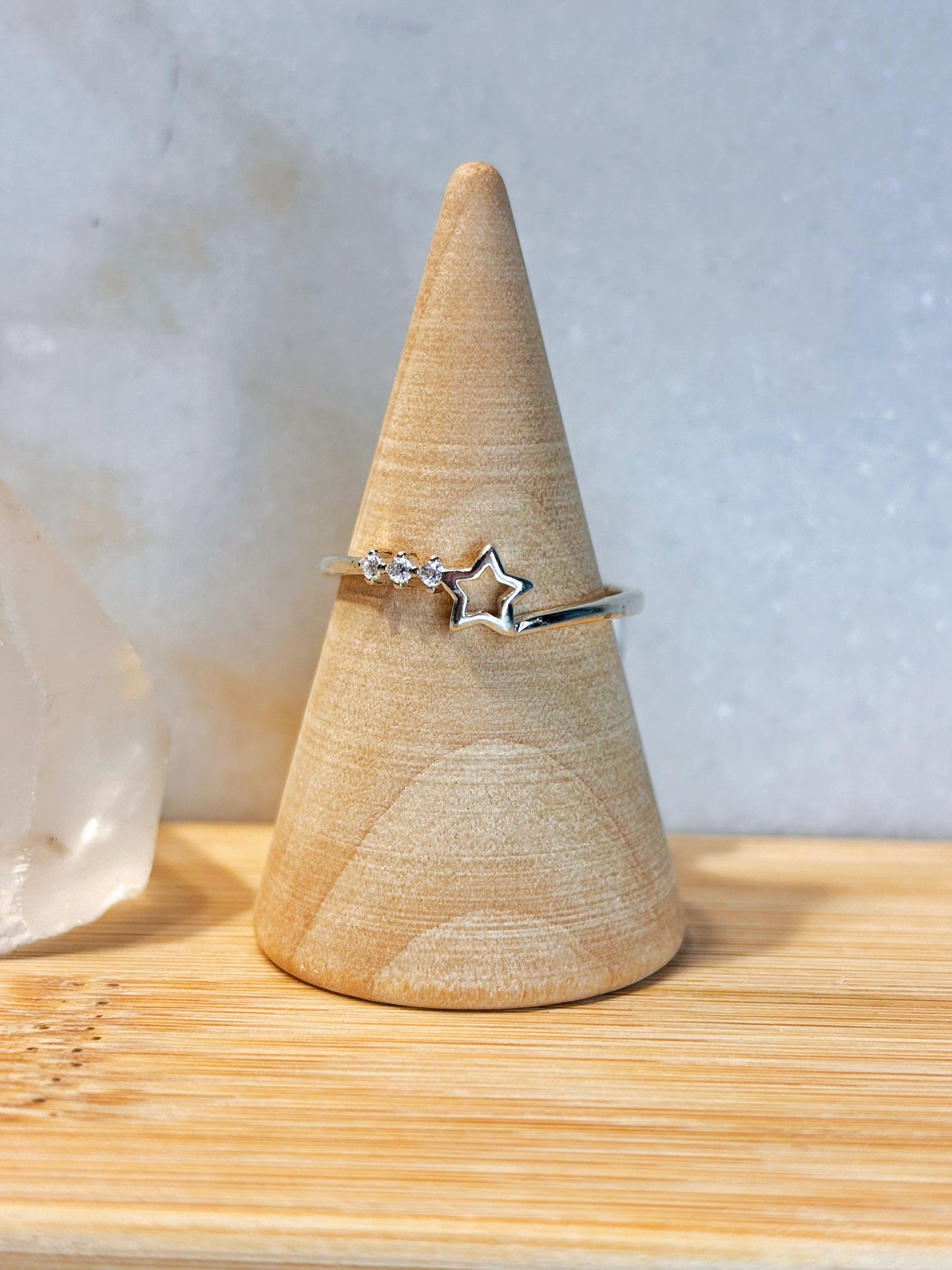 Anillo mini estrella