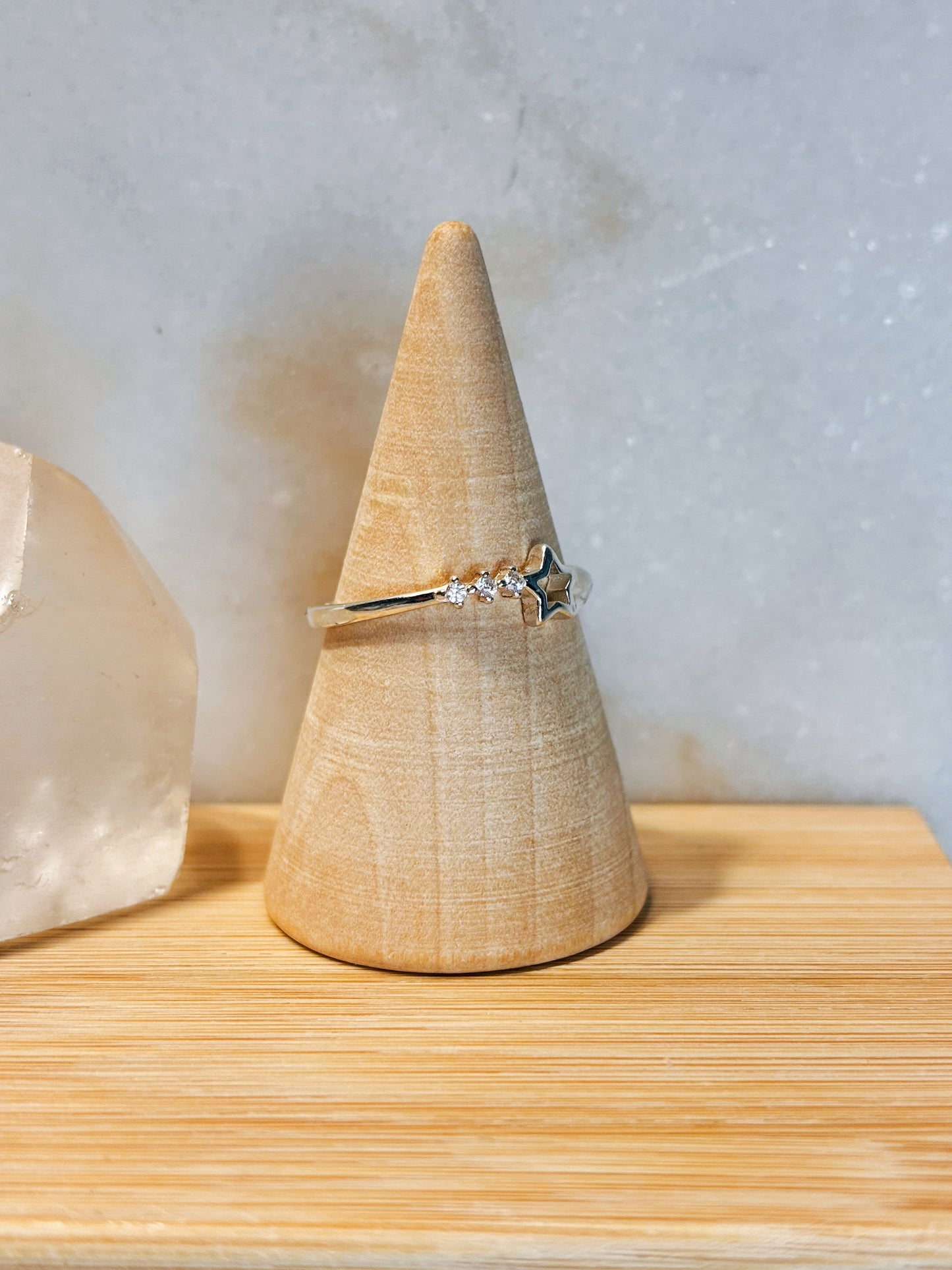 Anillo mini estrella