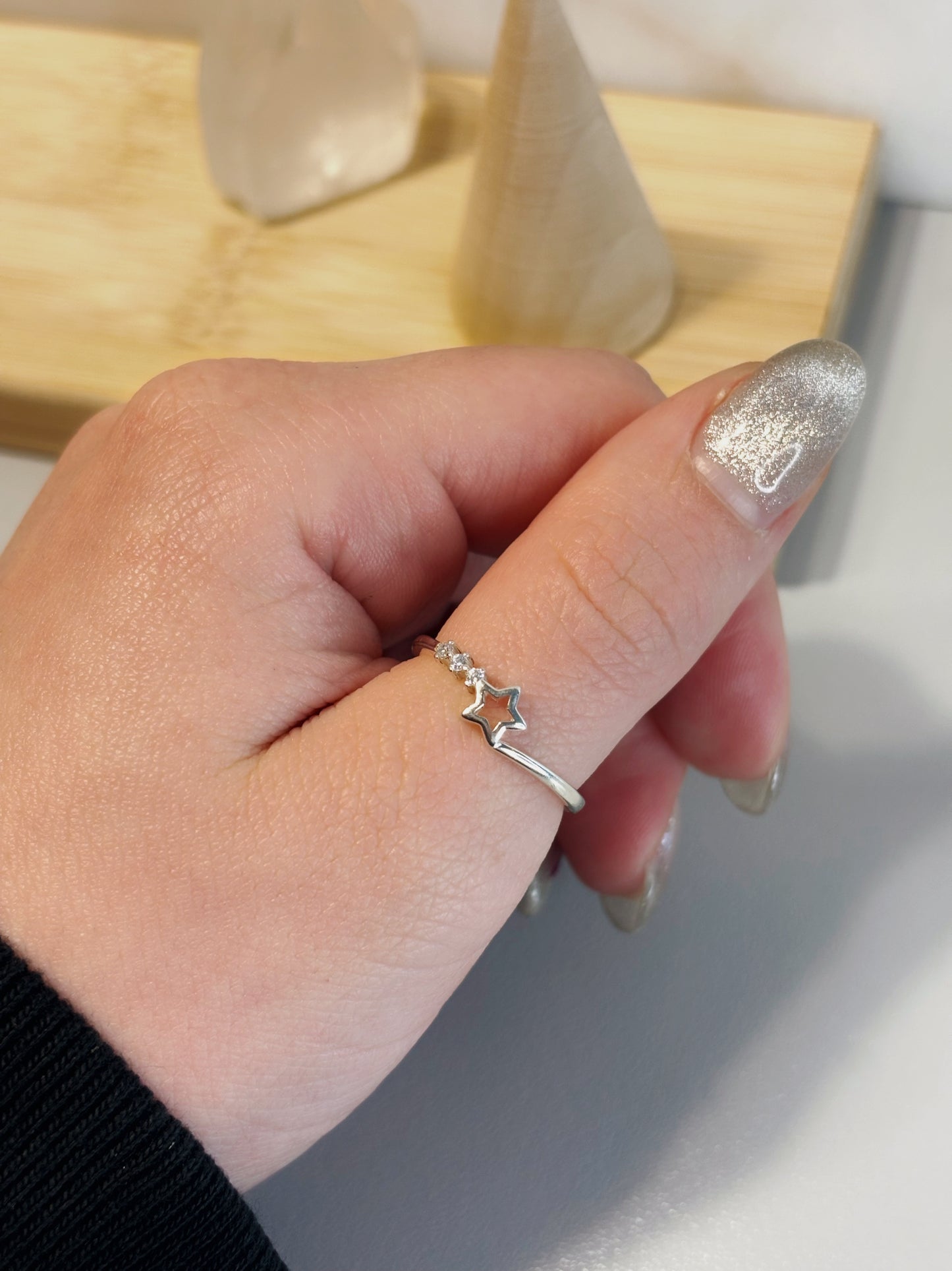 Anillo mini estrella