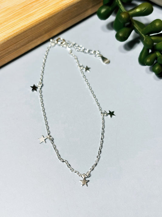 Pulsera Diseño Serie de Estrellas Lisas