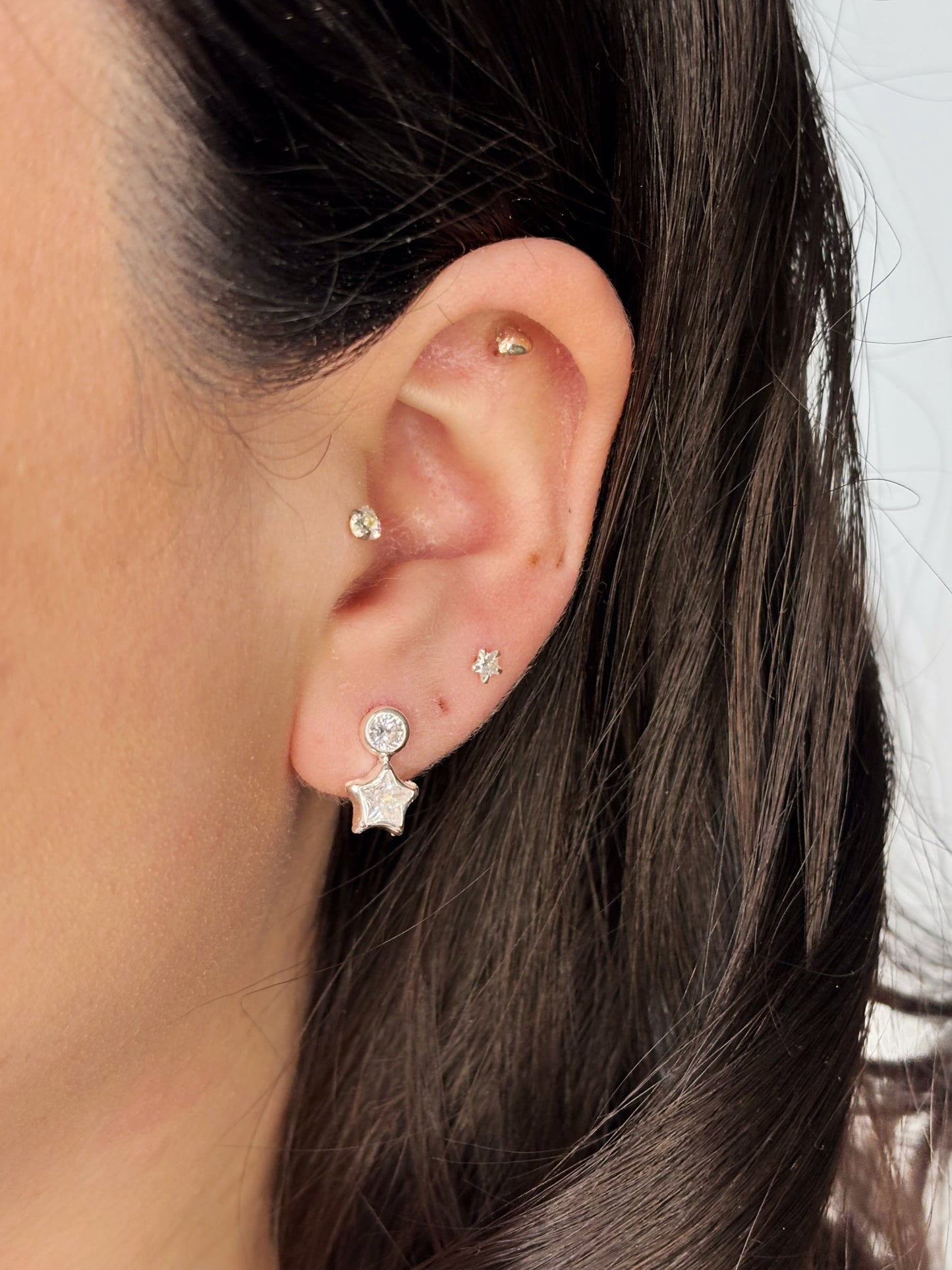 Aros estrella circón