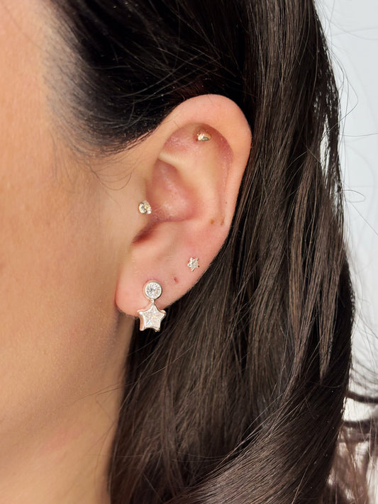 Aros estrella circón