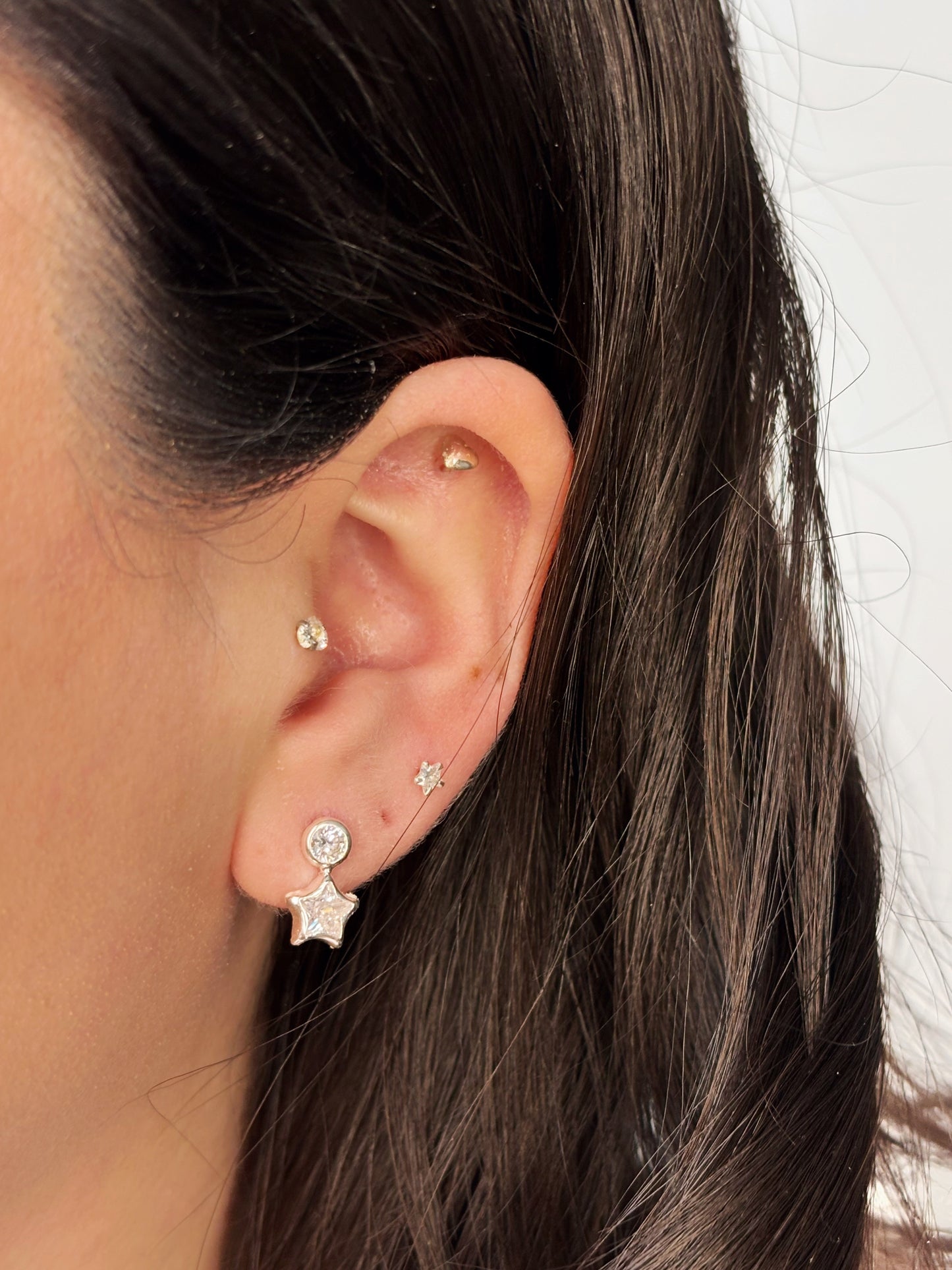 Aros estrella circón