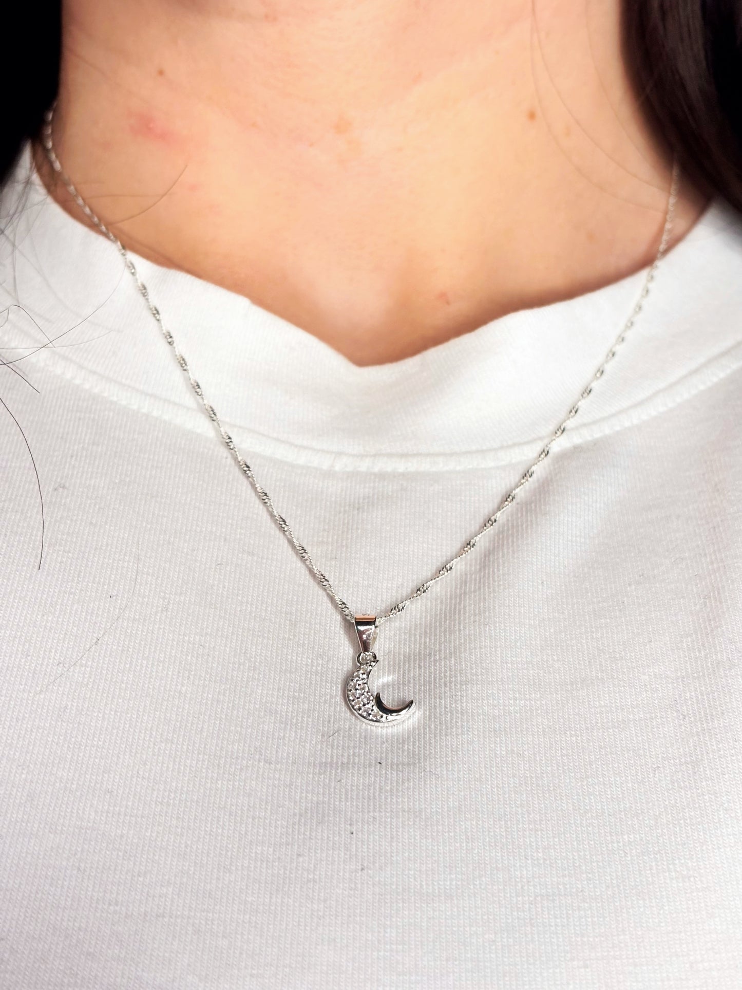 Conjunto luna estrella con microcircones