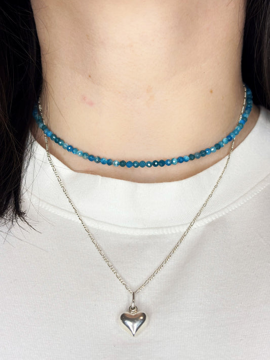 Collar piedras biseladas