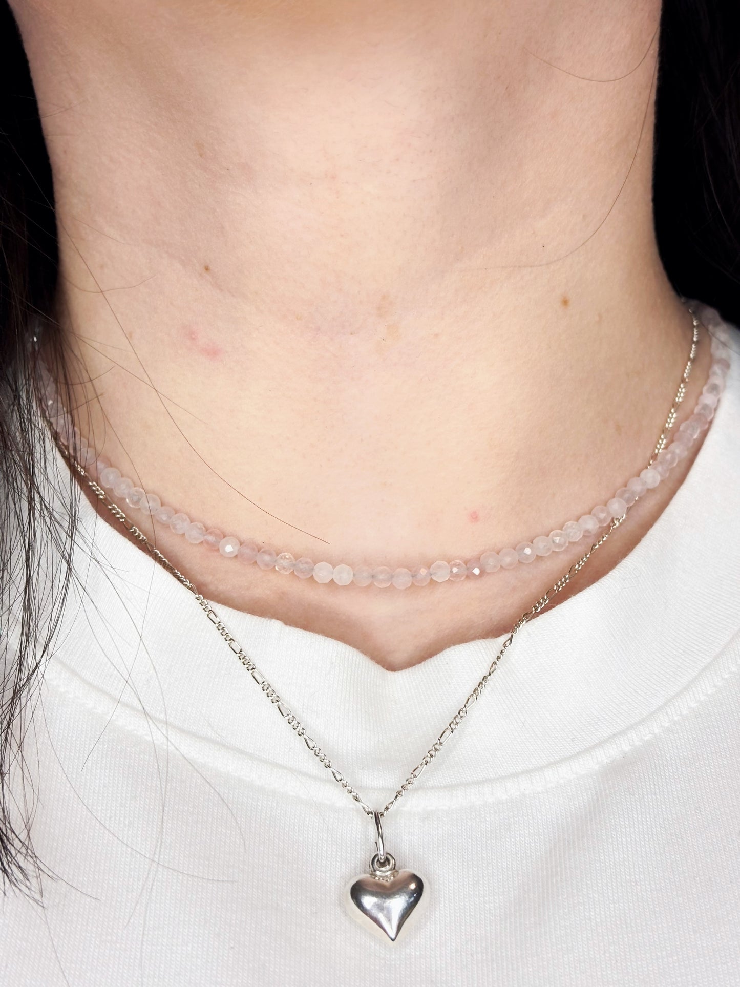 Collar piedras biseladas