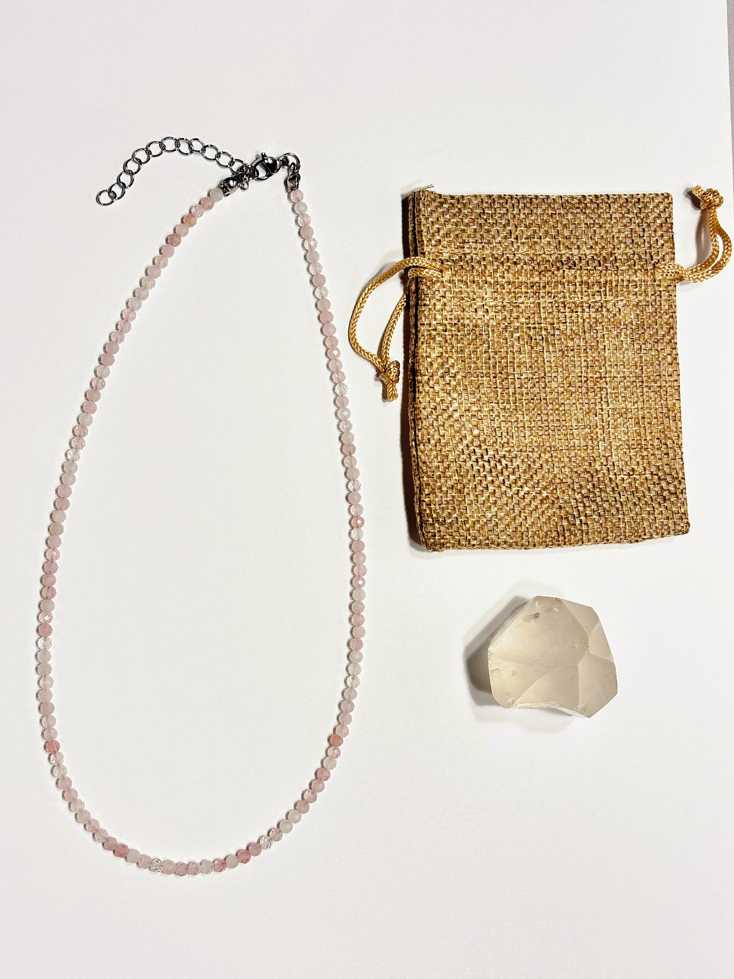 Collar piedras biseladas