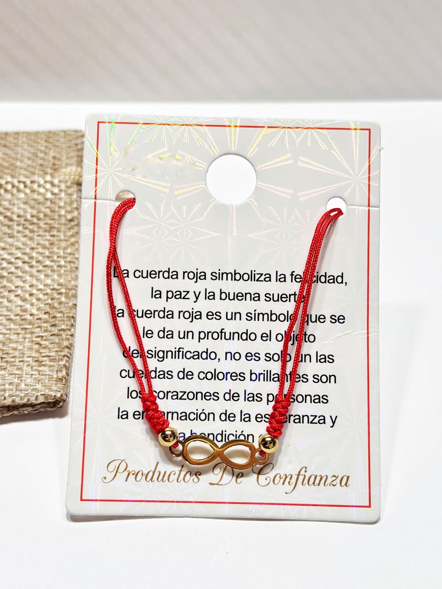 Pulsera protección con acero inoxidable