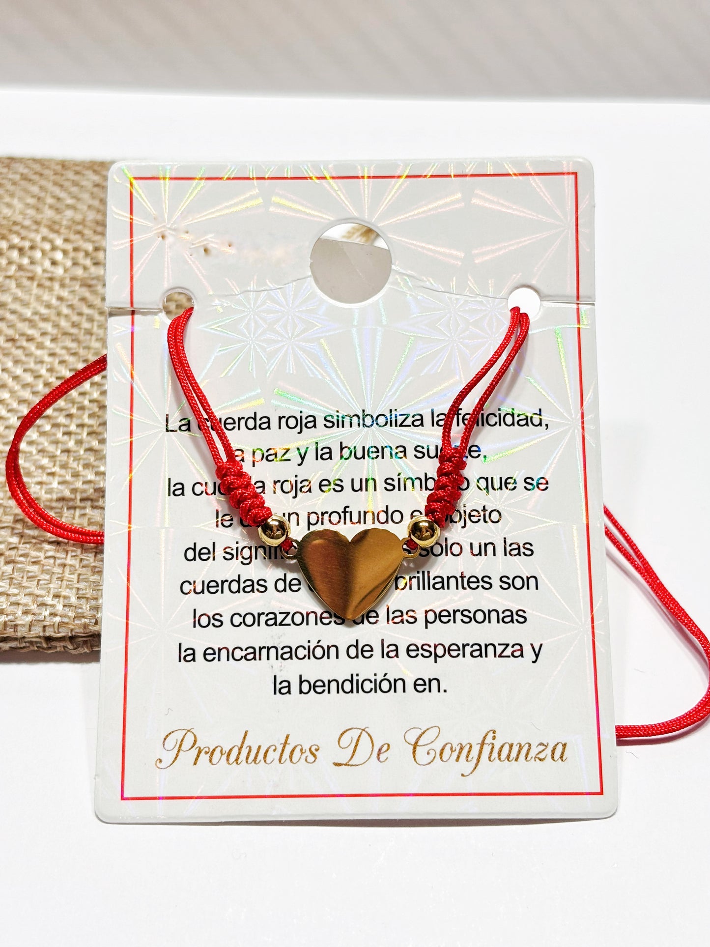 Pulsera protección con acero inoxidable