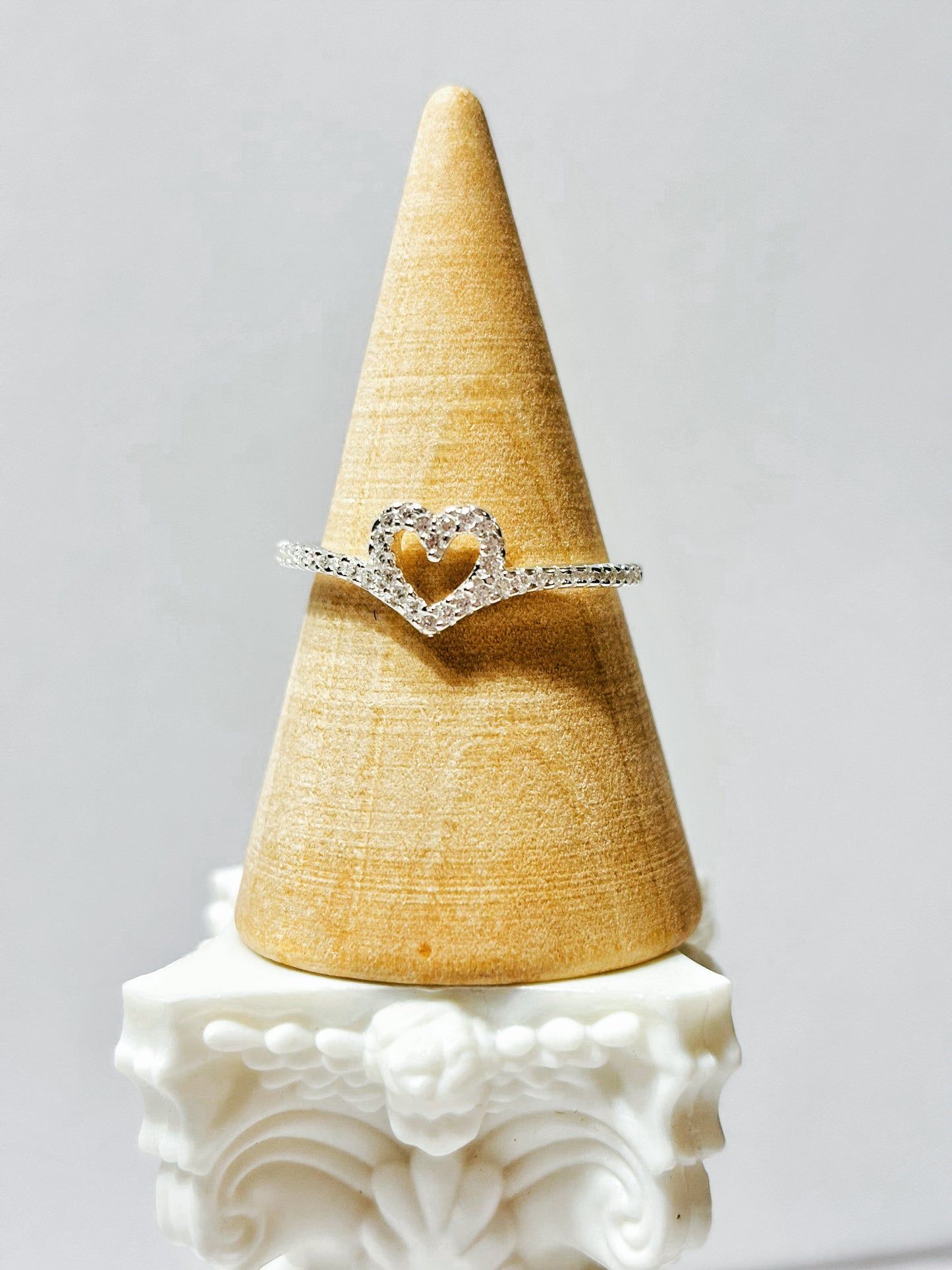 Anillo Corazón Circones