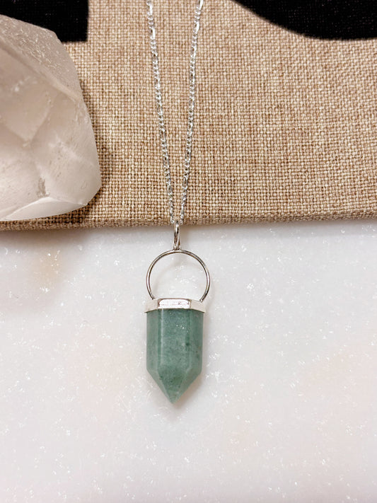 Collar con Piedra Aventurina