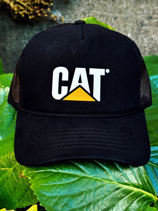 Jockey Malla Hombre Logo CAT Negro Cat