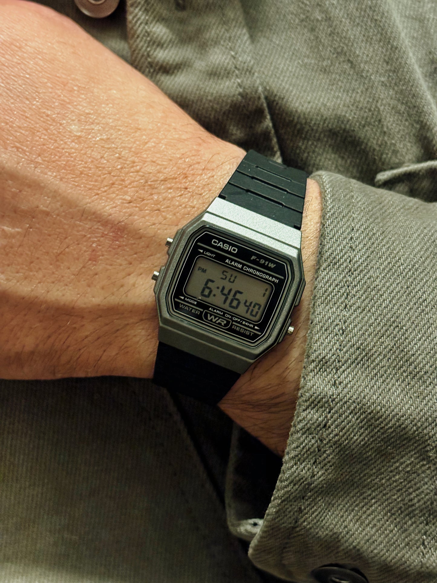 Reloj Casio F-91WM-1B