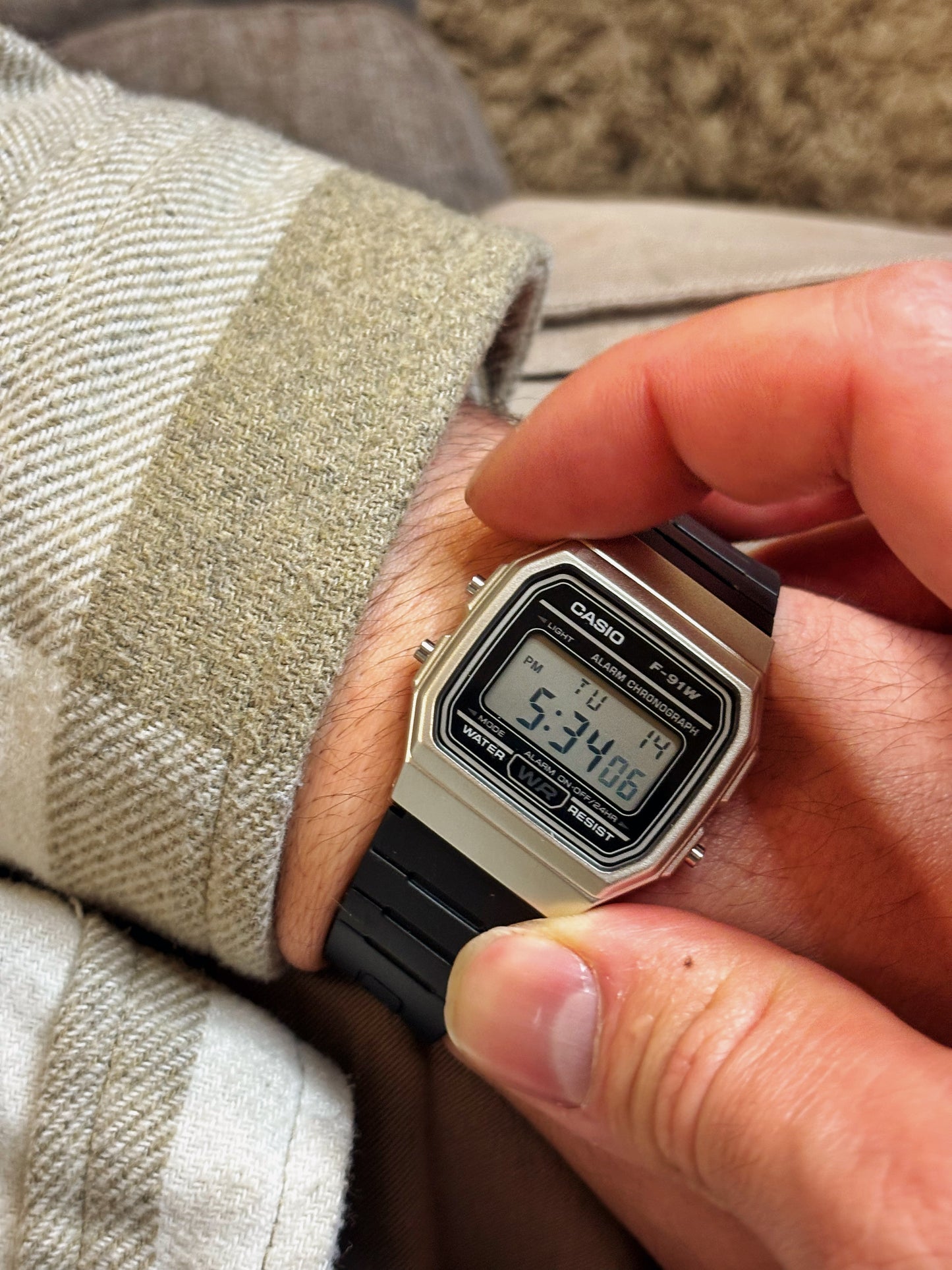 Reloj Casio  F-91WM-7A