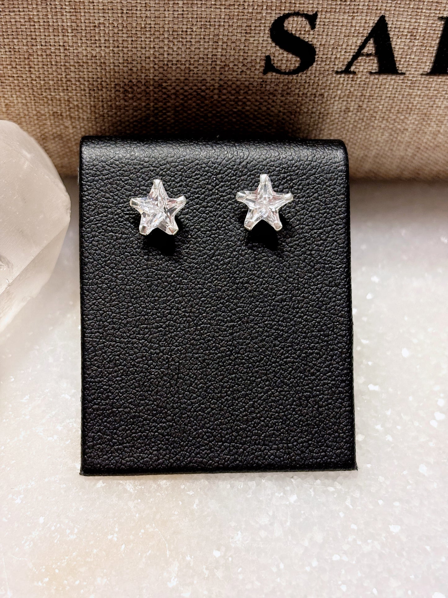 Aros circón estrella