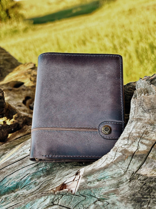 Billetera Texas Gris