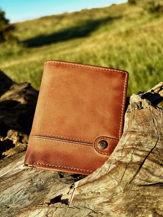 Billetera Texas Camel - Marrón