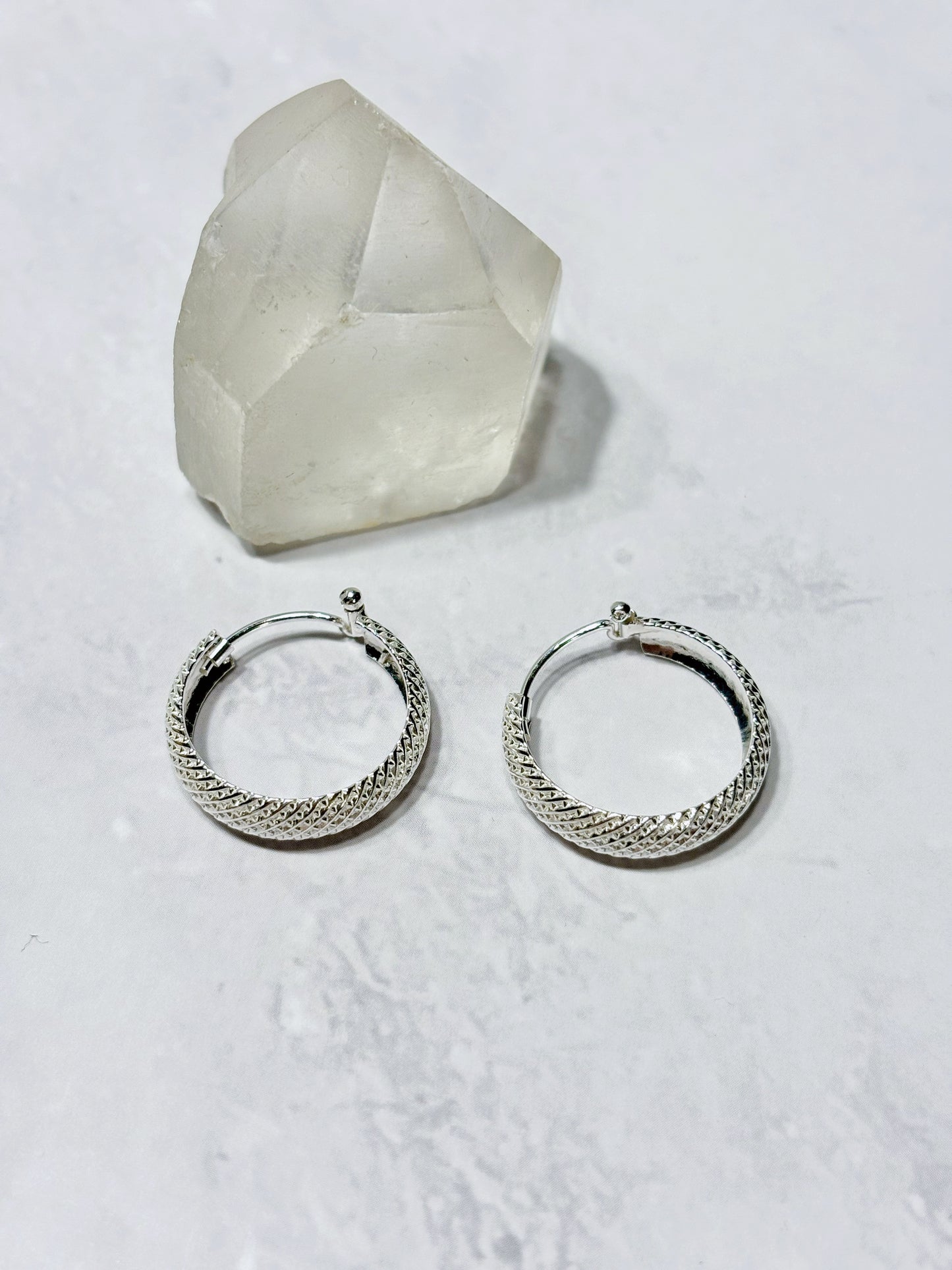 Aros argolla textura 20 mm