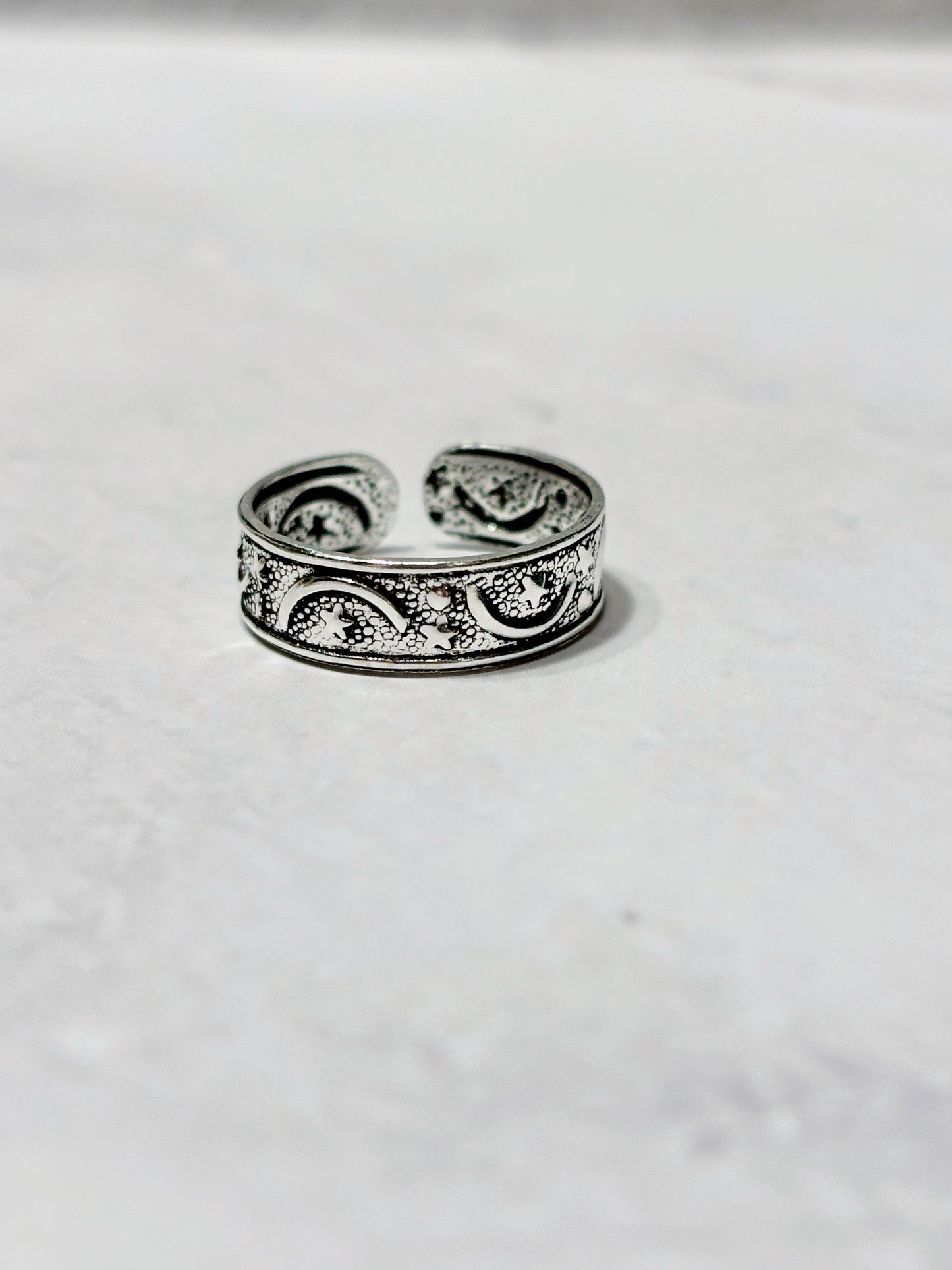 Anillo MIDI luna estrella