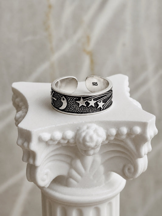 Anillo MIDI Luna, Estrella y Sol