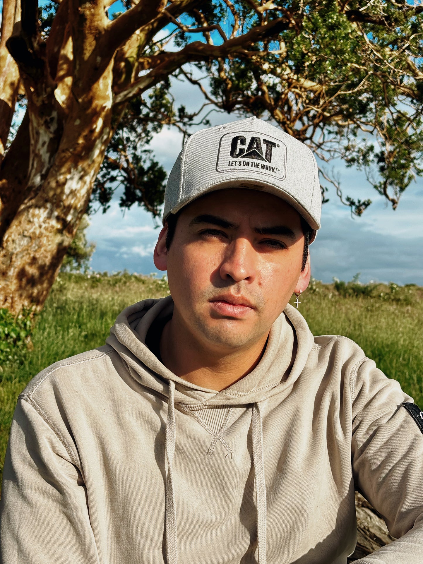 Jockey Unisex Gris logo CAT