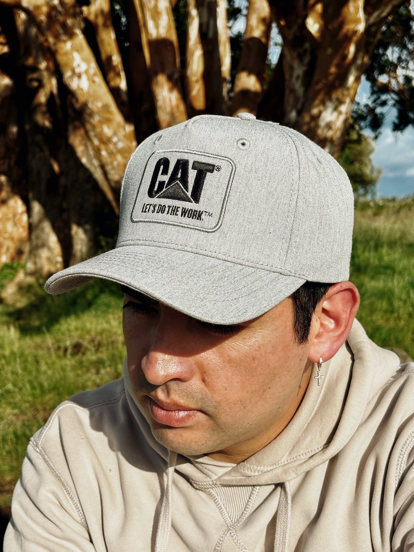 Jockey Unisex Gris logo CAT