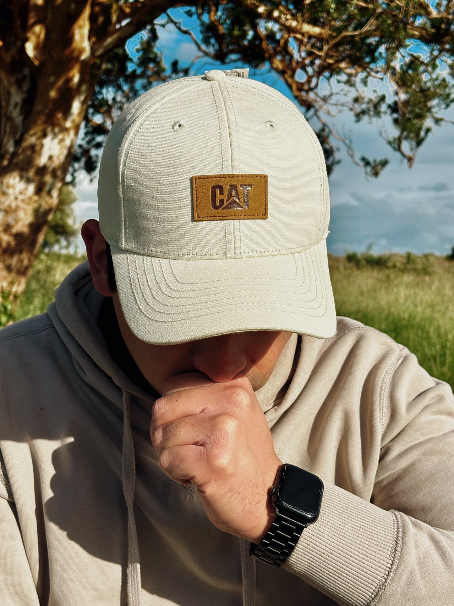 Jockey Patch CAT Unisex Beige