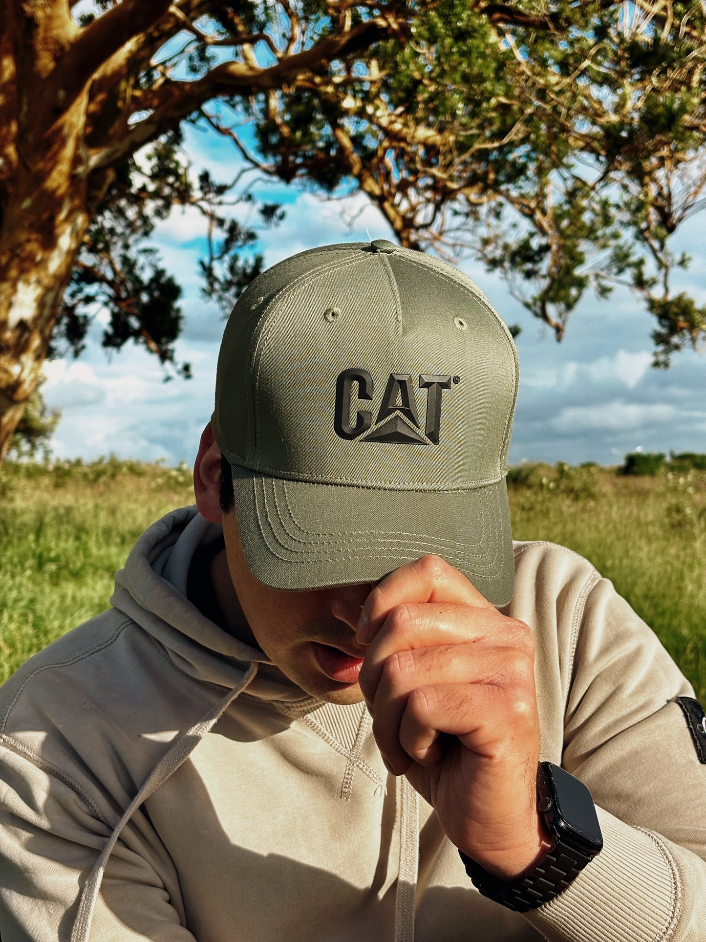 Jockey CAT relieve Unisex oliva