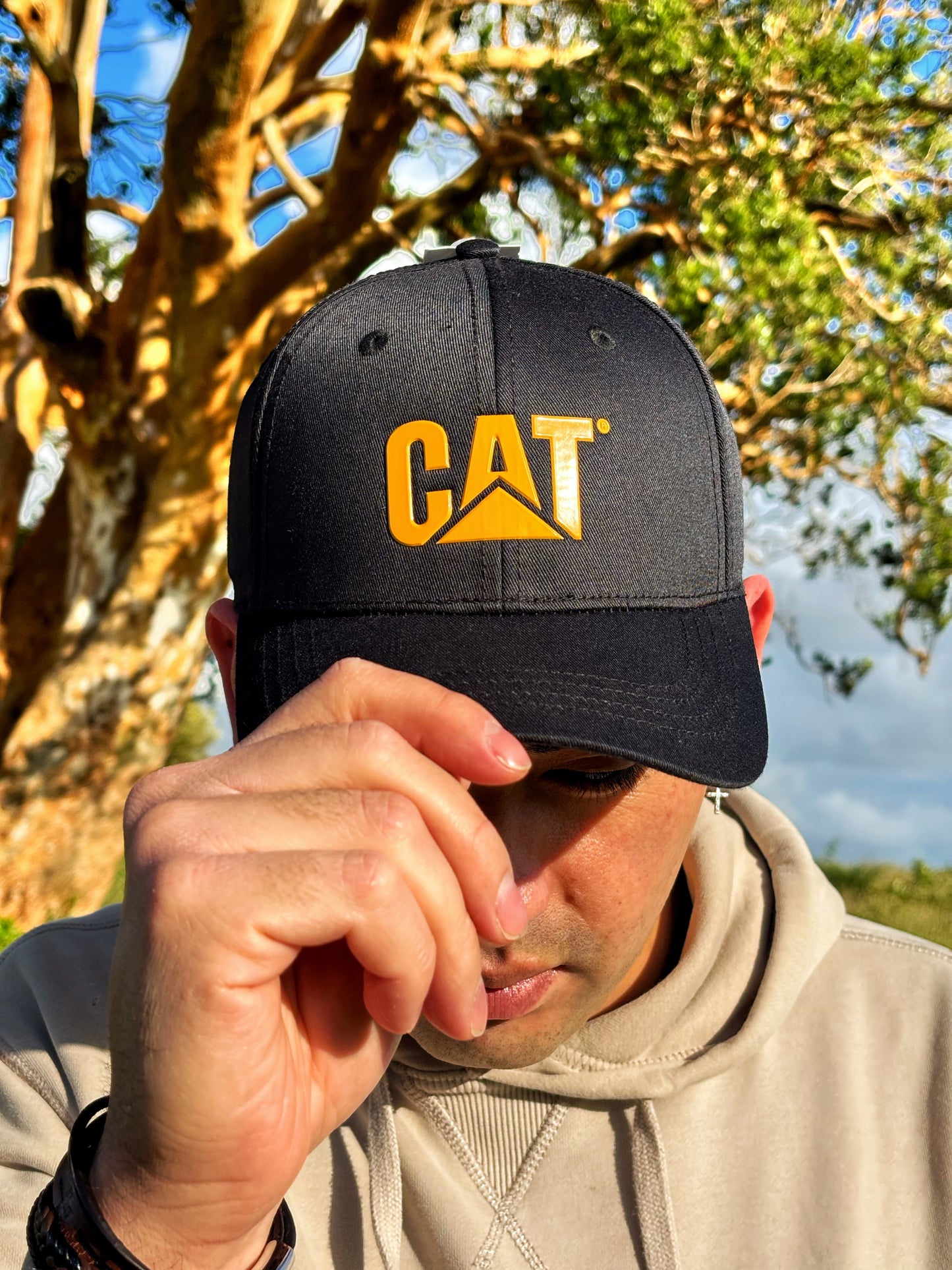 Jockey Unisex CAT relieve negro