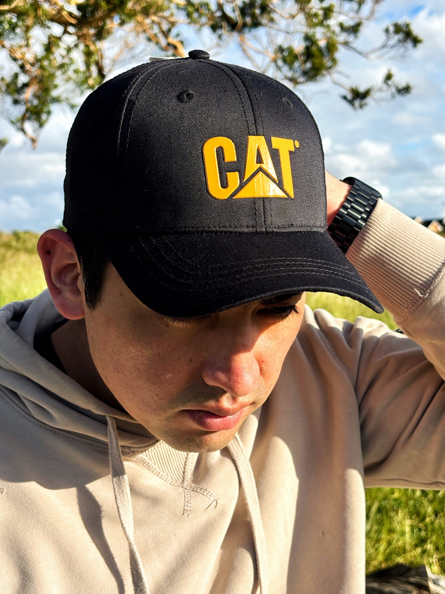 Jockey Unisex CAT relieve negro