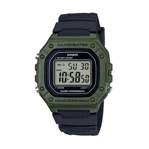 Reloj marca casio W-218-3AVDF